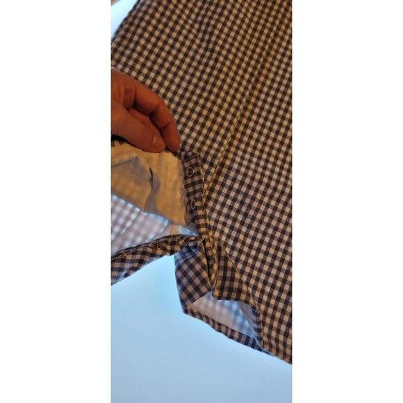 Edgehill Collection Baby Boys Blue Gingham Peter Pan Romper 24 Months NWT - Picture 7 of 10